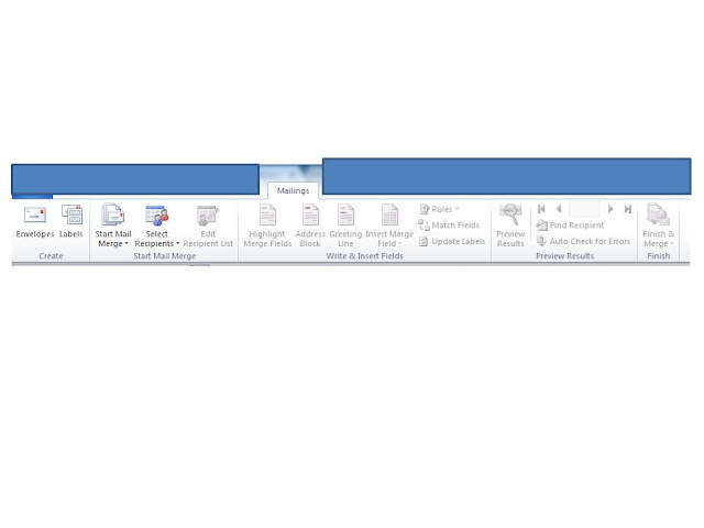 MENGENAL FUNGSI MENU RIBBON MAILINGS