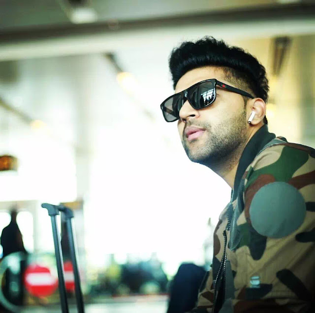 Guru Randhawa Slick Back Pompadour