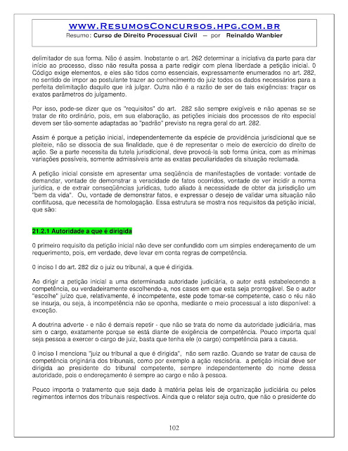 APOSTILA DIREITO PROCESSUAL CIVIL PDF