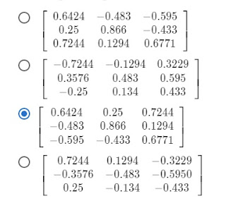 What is the rotation matrix that describes the attitude error if the current rotation matrix is given by RR and the desired rotation mat