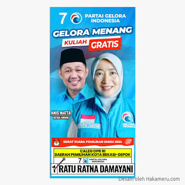 Desain Billboard Kampanye Calon Legislatif Partai Politik Peserta Pemilu