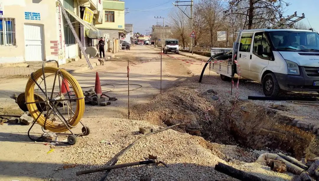 Yaylak Mahallesi'nde internet çalışması