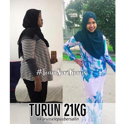 Testimoni Kurus Selepas Bersalin Czer Herbalife Team SuriKurus