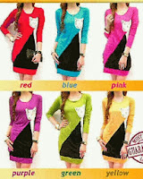 Baju Blouse Spandek 169362 3 Warna