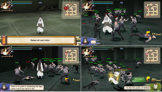 Naruto Shippuden : Ultimate Ninja Impact MOD Texture Pain Human Path [Neji Hyuuga] For PPSSPP Terbaru