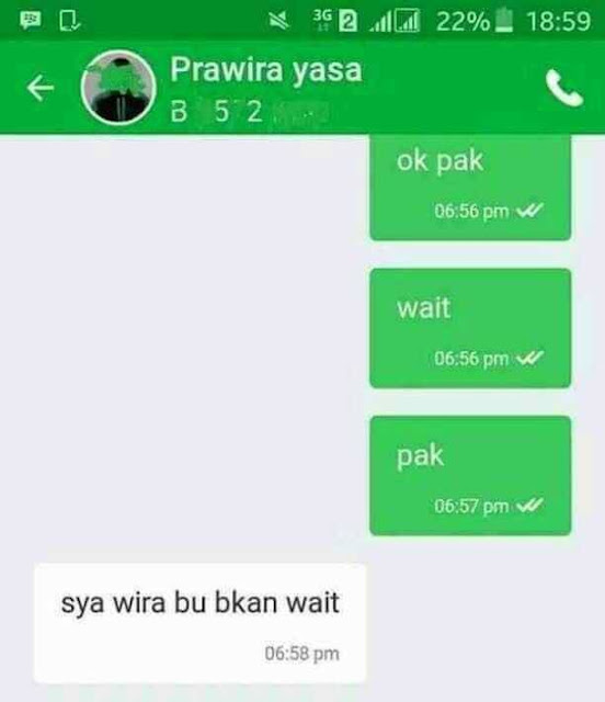 11 Chat Kocak 'Driver Ojek Online dengan Pelanggan' Ini 