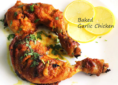 baked lemon garlic chicken recipe garlic chicken dish ayeshas kitchen chicken recipes kerala dish