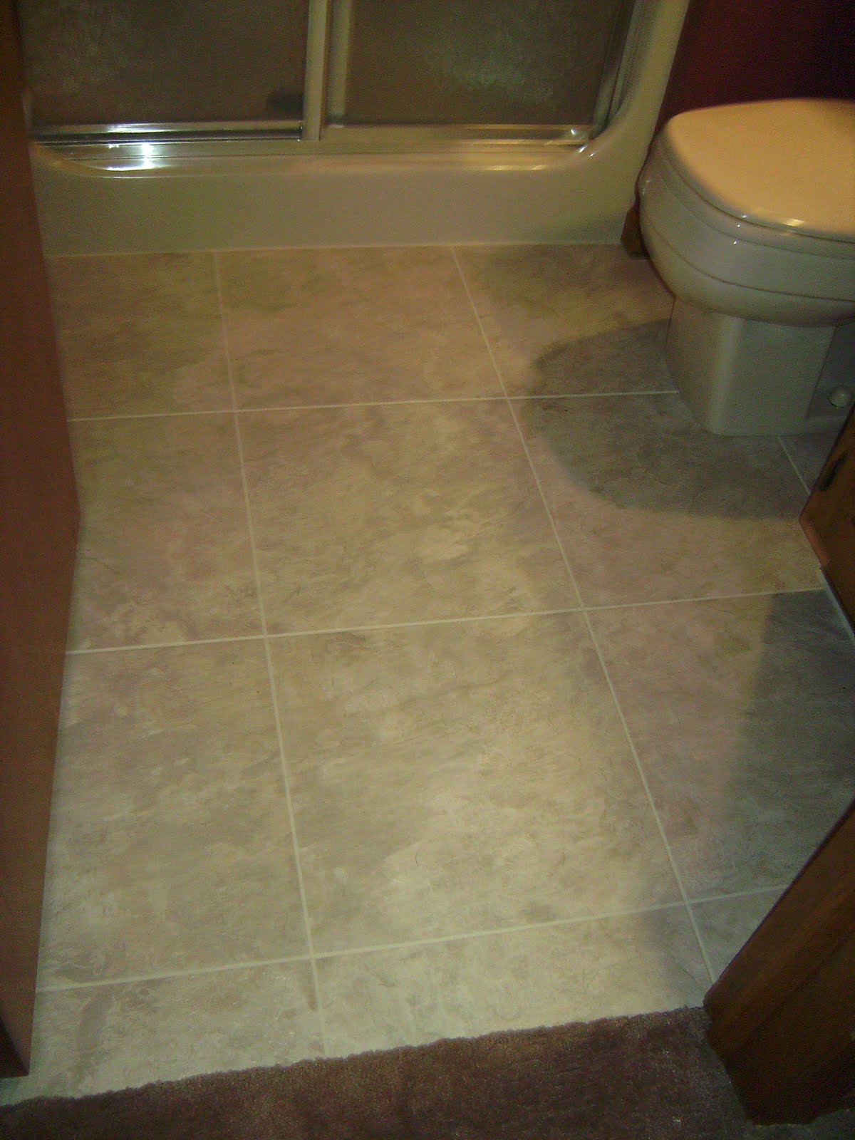 Knapp Tile and Flooring, Inc.: Luxury Vinyl Tile Bathroom ...