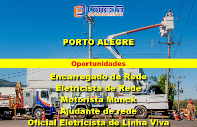 Conecta Empreendimentos abre vagas para Ekletricista, Motorista, Ajudante e outros em Porto Alegre