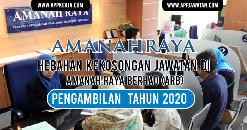 Jawatan Kosong Terkini di Amanah Raya Berhad (ARB ...