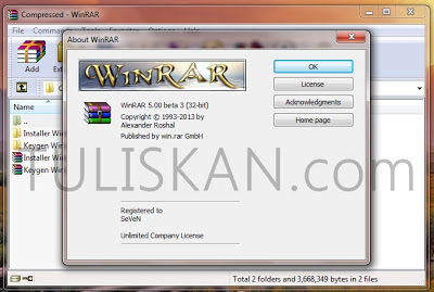 WinRAR 5.00 Beta 3 Full Version