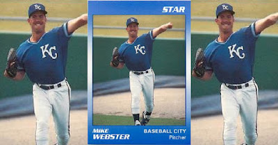 Mike Webster 1990 Baseball City card