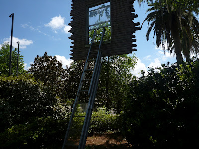  “Window and Ladder - Too Late for Help” [2008] - Leandro Erlich 