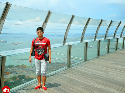 Me on Top of Marina Bay Sands