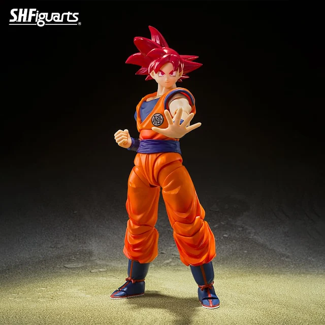 Dragon Ball Super – S.H. Figuarts SUPER SAIYAN GOD SON GOKU -SAIYAN GOD OF VIRTUE