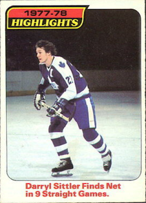 Darryl Sittler Toronto Maple Leafs 3 cards limited issue hockey