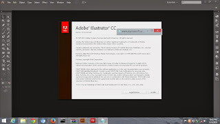 Screenshot di PC saya... Adobe Illustrator CC Full Keygen - Uppit