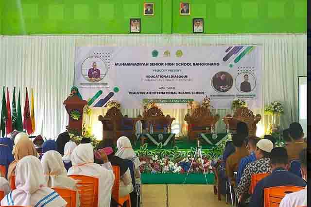 Dialog Antar Negara, SMA Muhammadiyah Bangkinang Wujudkan Mimpi Bertaraf Internasional