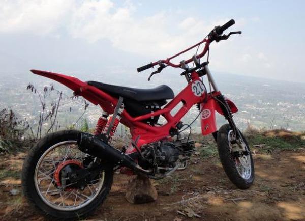 Yamaha Vega R Modif Trail Keren