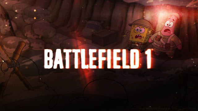 SpongeBob SquarePants and Patrick Star Meet The New Official Battlefield 1 HD Wallpaper Background