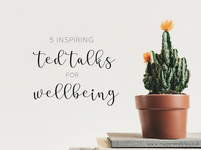 Hands up who loves a TED Talk? Here I'm sharing 5 inspiring TED Talks on the topic of wellbeing. Click to read more!