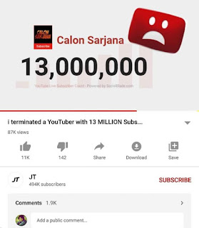 CHANNEL CALON SARJANA MENGHILANG?