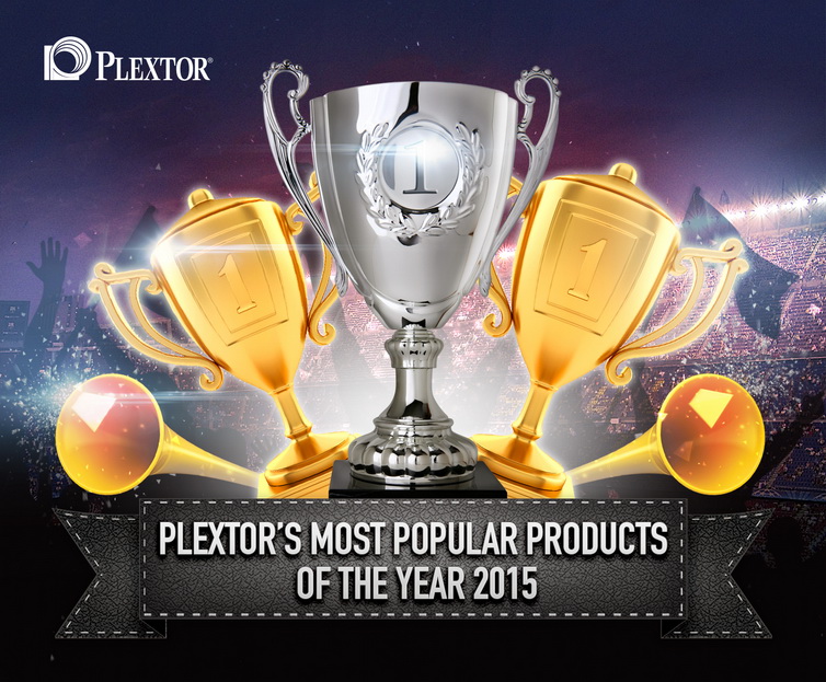 Plextor's Most Popular Products of the Year 2015