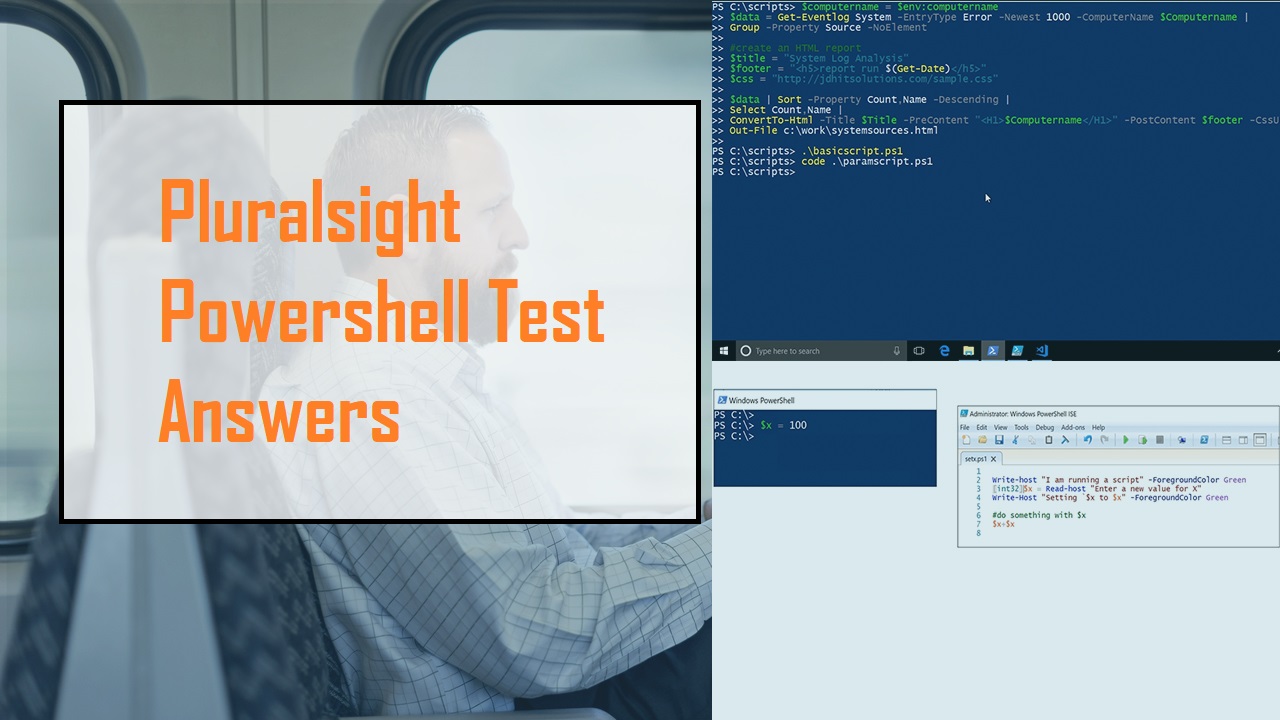 Pluralsight PowerShell Test Answers