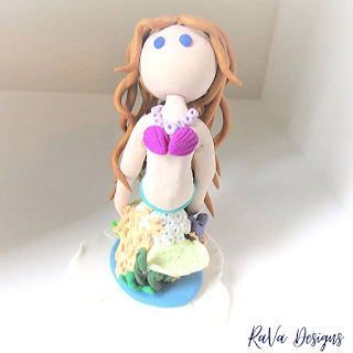 handmade clay projects ideas oven bake mermaid swimming