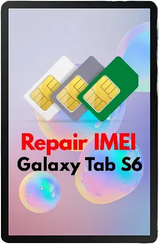 Repair IMEI Samsung Galaxy Tab S6 SM-T867