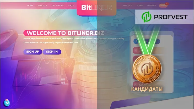 Повышение в кандидаты Bitliner