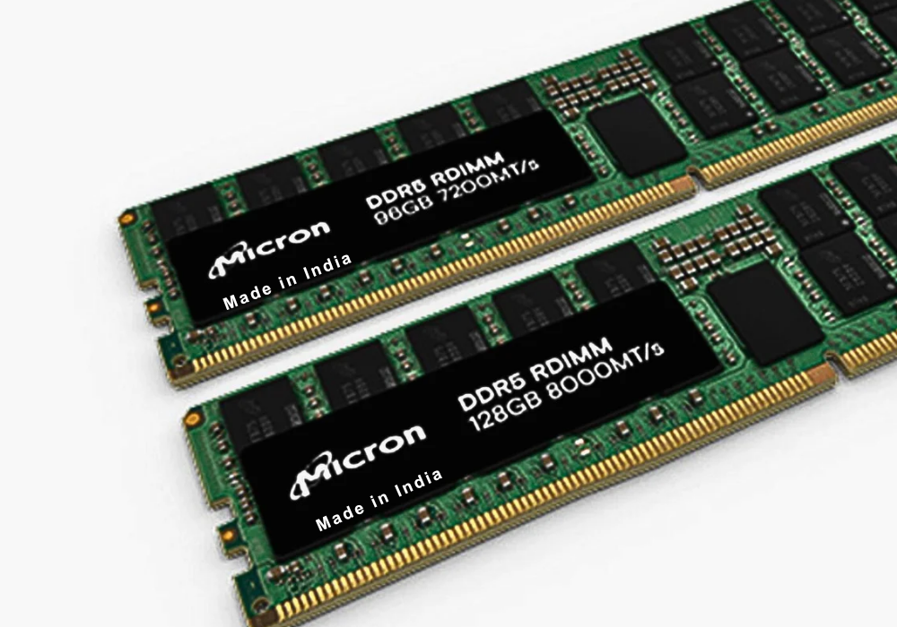 Micron to Roll Out the First Made-in-India Chips From Gujarat Facility in 2025 for Global Export