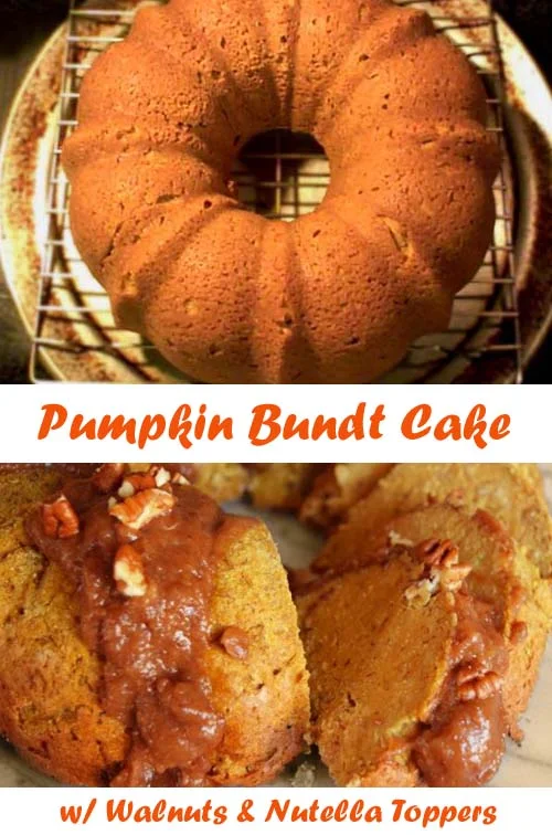 spiced pumpkin bundt cake