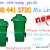 Thùng rác nhựa 120 lít 240 lít nắp hở giá khuyến mãi LH: 098.441.3730 Ms Linh