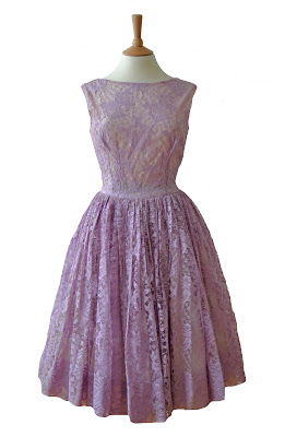 Vintage 50s Lace Prom Dress Â£180