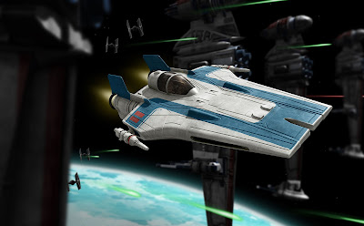 Resistance A-wing Fighter picture 3