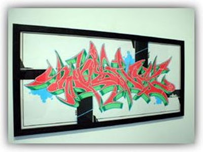 Graffiti Wildstyle Alphabet on Frames Picture5