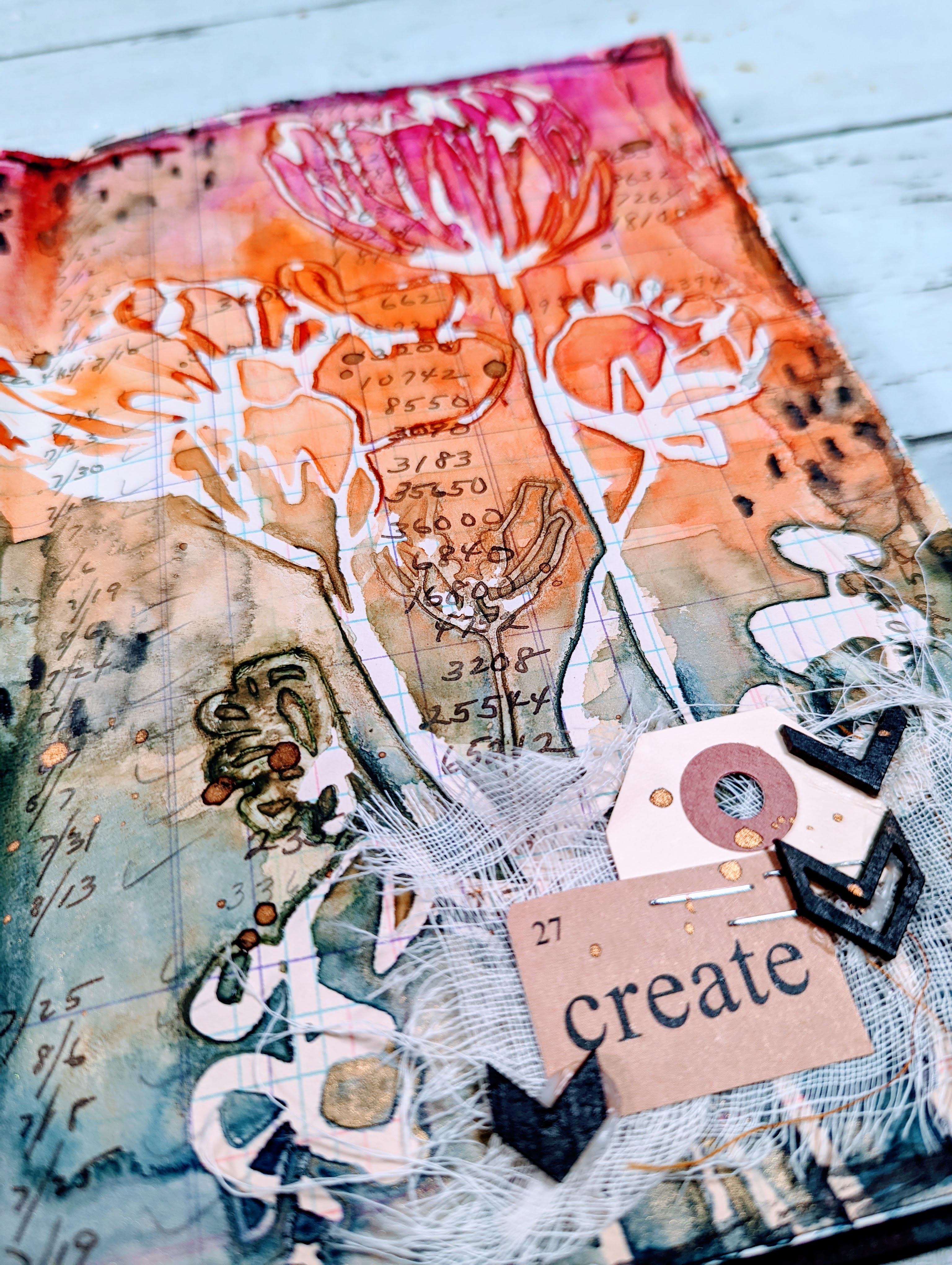 American Crafts Art Journaling Stencils