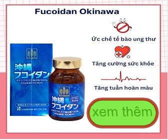 Thực phẩm chức năng Fucoidan Okinawa Nhật