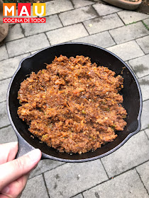 mau cocina de todo atropellado carne seca en salsa machaca machacado