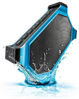 The ECOXGEAR EcoSlate Rugged AND Waterproof Wireless Bluetooth Speaker