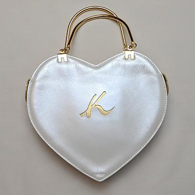 Kitamura Heart Bag (????) White/Gold