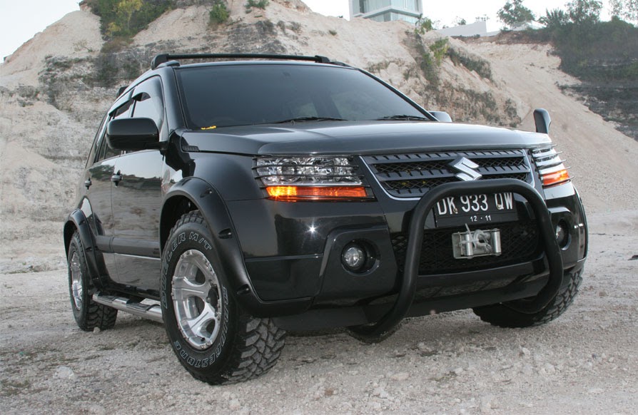 Keren Abis 24 Modif  Grand Vitara Jadi 4x4