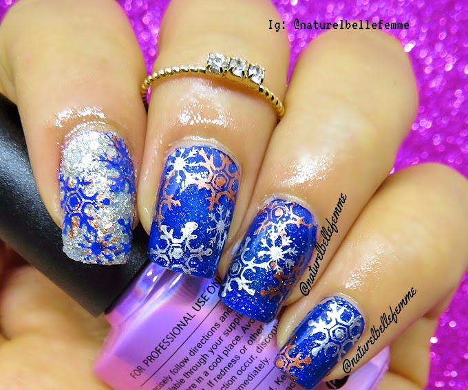 Snowflake nails