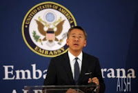 American Ambassador in Albania, Donald Lu