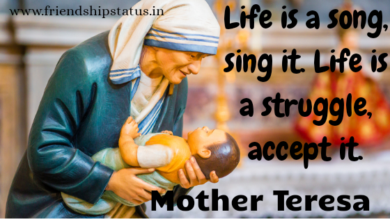 Mother Teresa Quotes in English