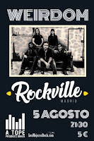 Concierto de Weirdom en Sala Rockville