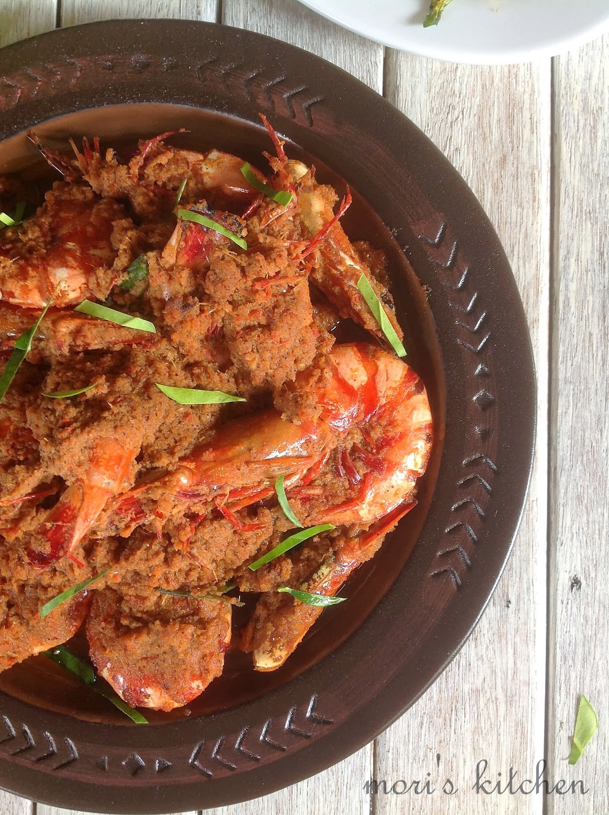 Mori's Kitchen: Rendang Udang yang ringkas