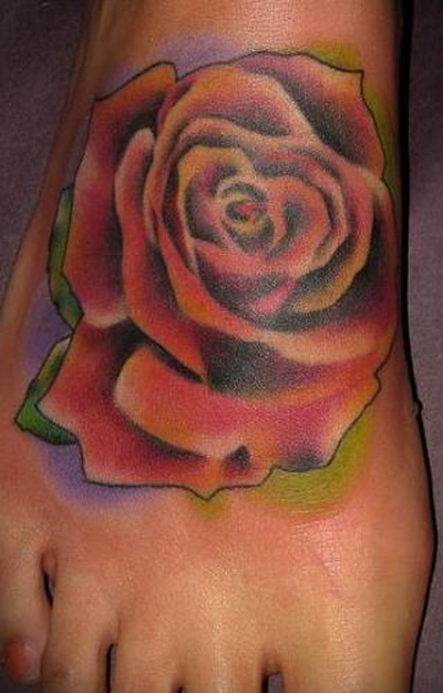 Red Rose tattoos. Rose tattoos