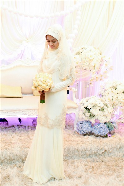 Trend model gaun pengantin muslimah terbaru dan syar 21 Model Gaun Pengantin Muslimah Syar'i dan Elegan Terbaru 2017/2018